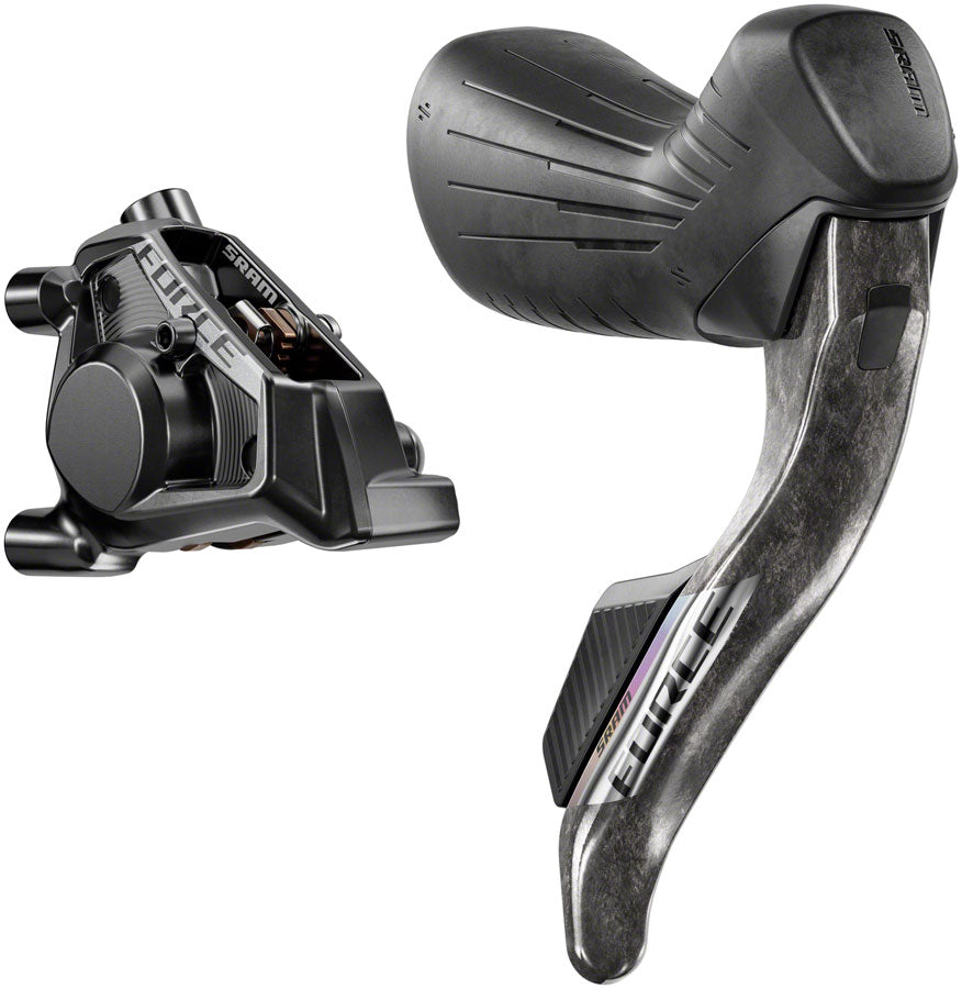 SRAM Force AXS HRD Shift/Brake Lever FM Disc Caliper - Black Right/Rear E1
