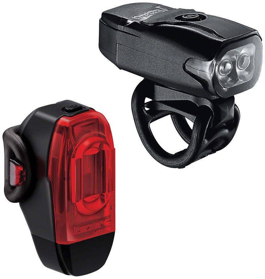Lezyne KTV Drive+ Front Rear Bike Light Set USB Rechargeable