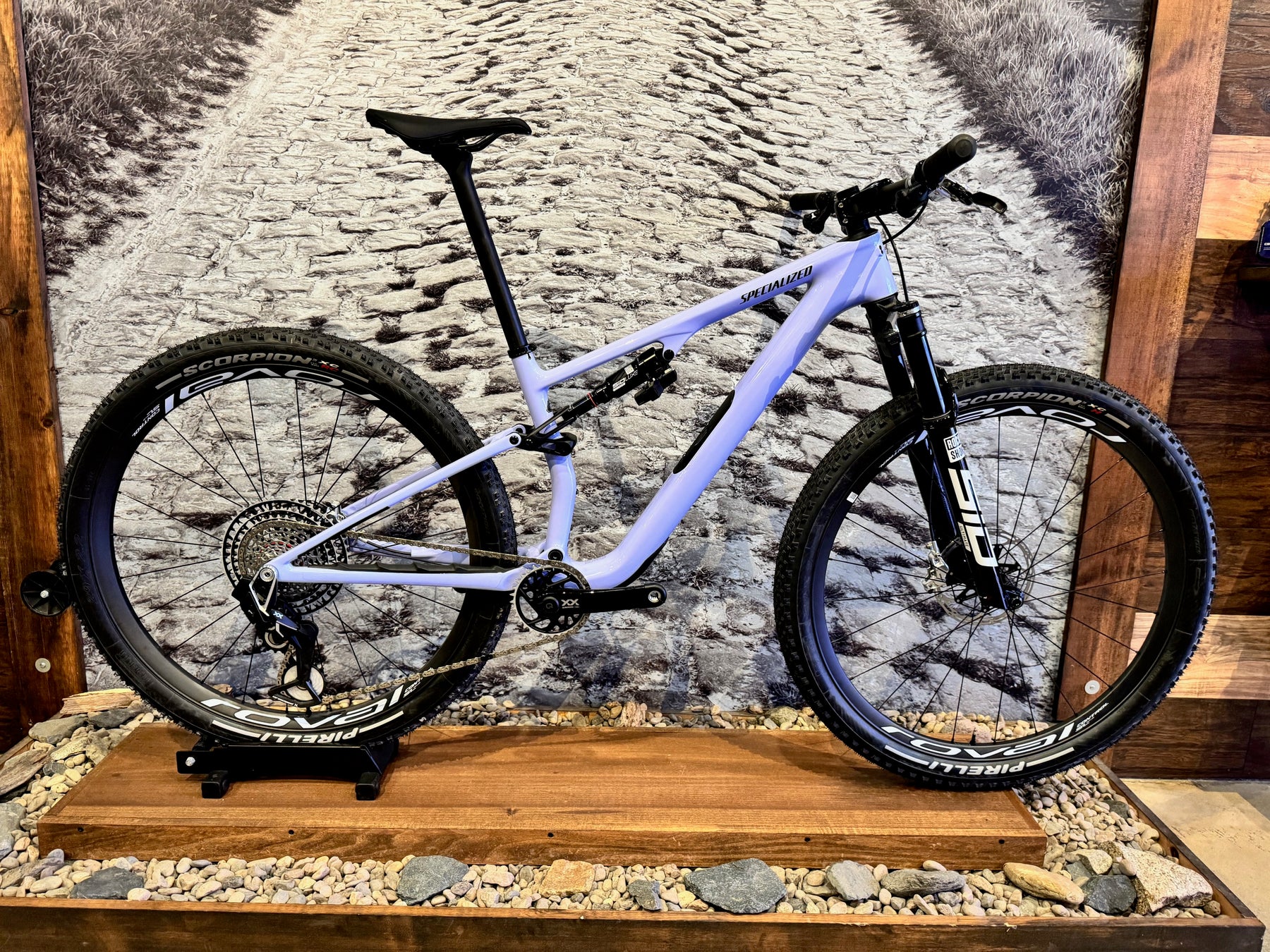 2024 Specialized Epic 8 XX SL T-Type - MD - Powder Indigo / Midnight Shadow - Custom