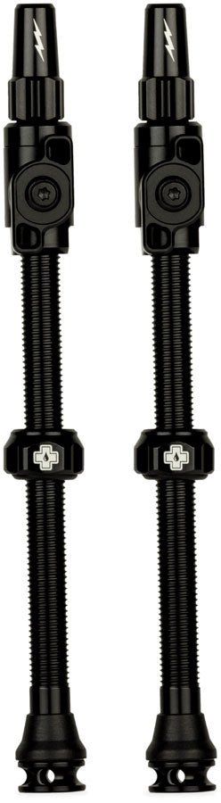 Muc-Off Big Bore Lite Tubeless Valve Stems - 3XLarge 80mm Black