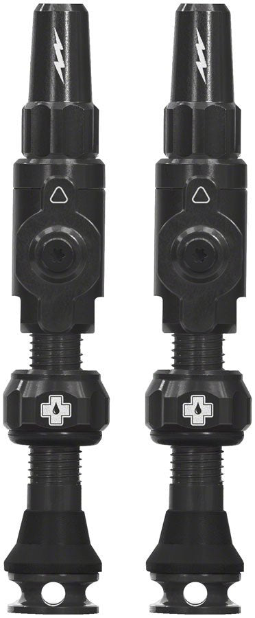 Muc-Off Big Bore Lite Tubeless Valve Stems - Medium 35mm Black
