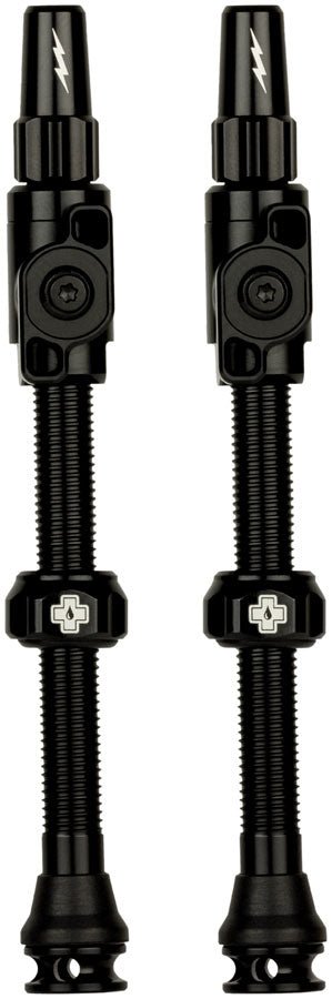 Muc-Off Big Bore Lite Tubeless Valve Stems - XLarge 60mm Black