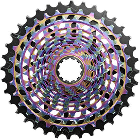 SRAM RED XG-1290 E1 Cassette - 12Spd - 10-36t - Rainbow