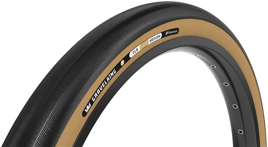 Panaracer GravelKing R Tire - 700 x 30 Tubeless Folding Black/Amber