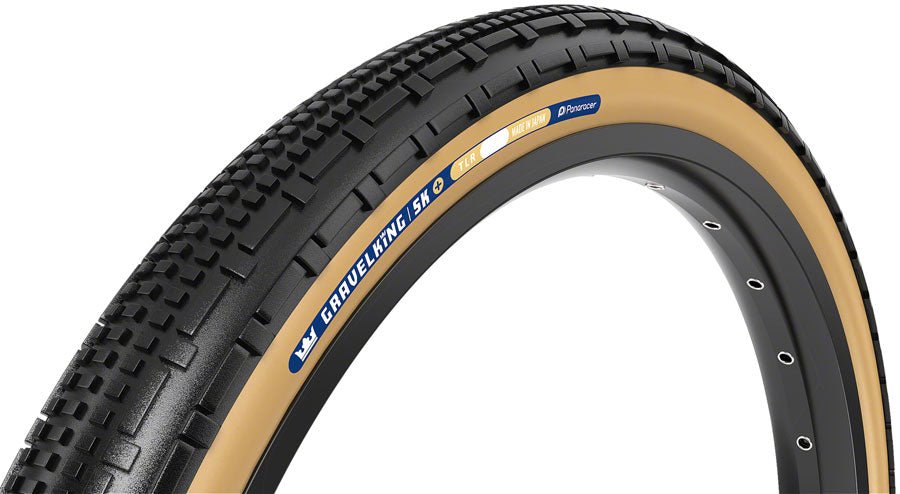 Panaracer GravelKing SK Plus Tire - 26 x 2.10 Tubeless Folding Black/Brown