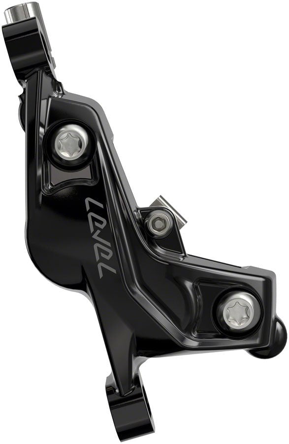 SRAM Level Silver Stealth Disc Brake - 4 Piston - Rear - SRAM
