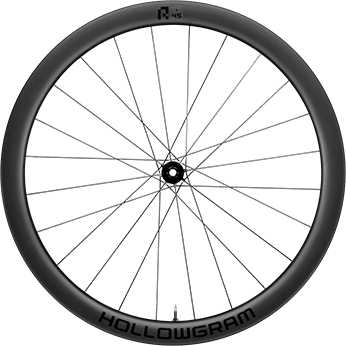 Hollowgram R - 45 Carbon Disc Wheel - Front - HollowGram