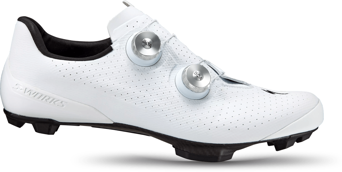 S - Works RECON SL MTB Shoes - White - 40.5 - Specialized