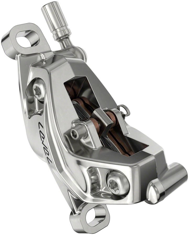 SRAM Level Ultimate Stealth Disc Brake - Front - 4 - Piston - SRAM