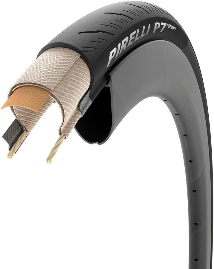 Pirelli P7 Sport Tire - 700 x 26 - Pirelli