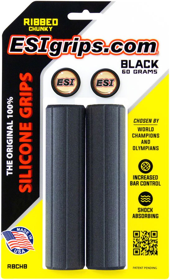 ESI Grips - Ribbed Chunky - Black - ESI