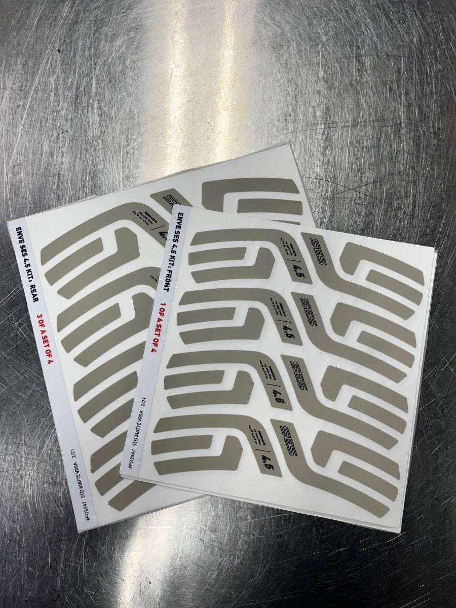 Stikrd SES4.5 Replacement Wheel Decals - SAND Colorway