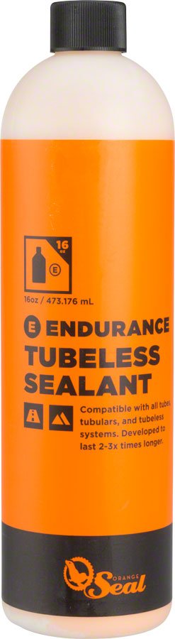 Orange Seal Endurance Tubeless Tire Sealant Refill - 16oz - Orange Seal