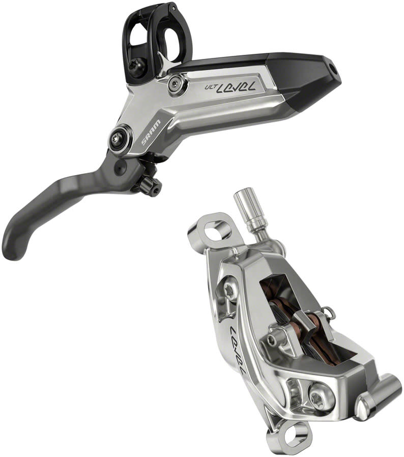 SRAM Level Ultimate Stealth Disc Brake - Rear - 4 - Piston - SRAM