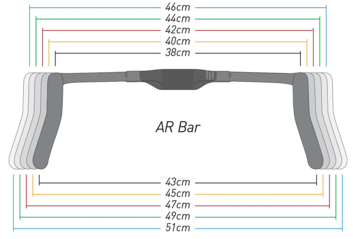 ENVE SES AR Handlebar - 44cm - ENVE Composites