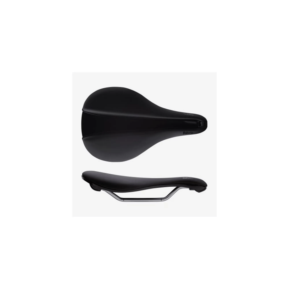 Fabric Line S Race Flat Saddle - Ti Rails - 155mm - Fabric