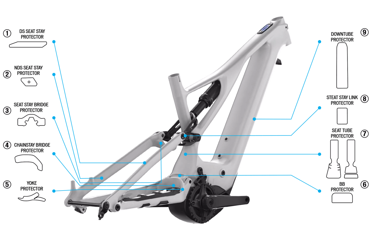 Specialized Turbo Levo Gen 2 Frame Protection Kit 2019&ndash;2021 OEM
