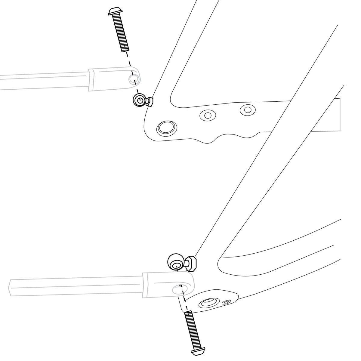 Enve Frame Fender Mounting Kit - ENVE Composites