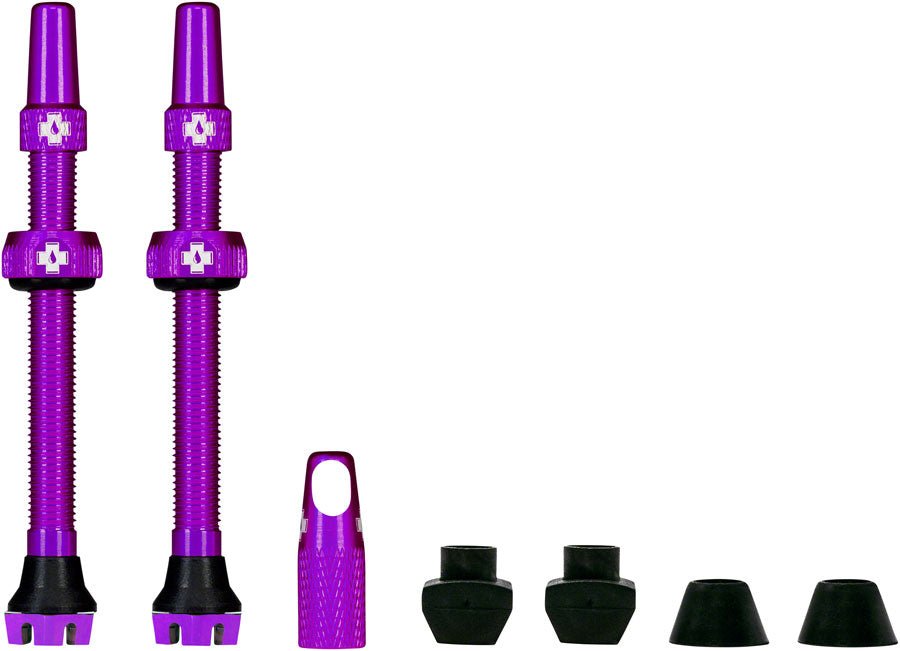Muc - Off V2 Tubeless Valve Stem Kit - Purple - 44mm - Muc - Off