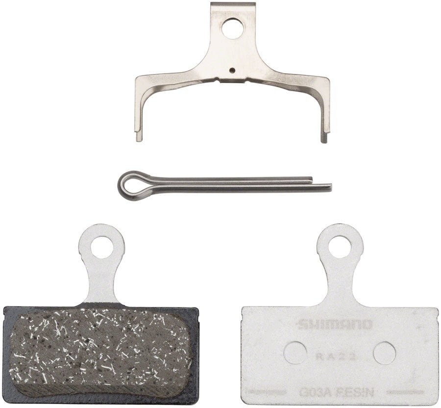Shimano G03A Disc Brake Pads - Resin, Aluminum Backed - Shimano