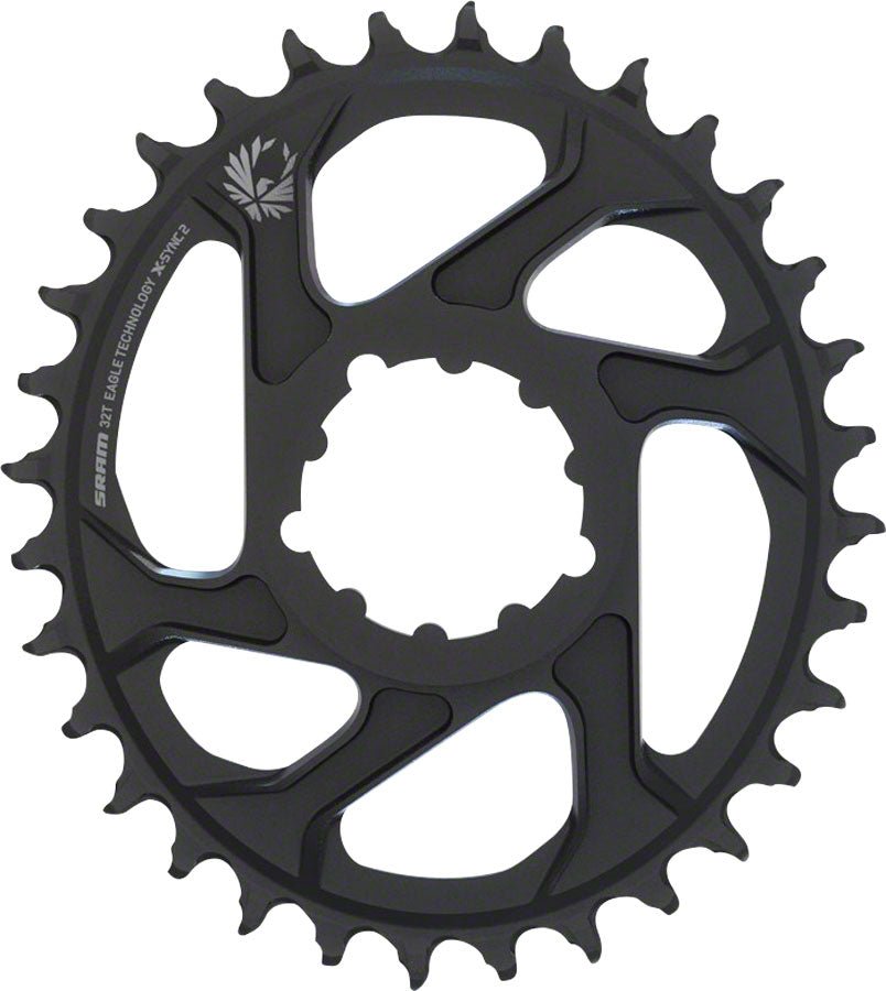 SRAM X - Sync 2 Eagle Direct Mount Oval Chainring - 3mm Boost Offset - 12 - Speed - SRAM