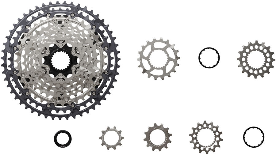 Shimano Deore XT CS - M8200 - 12 Cassette - 12 - Speed, 10 - 51t, Hyperglide+ - Shimano