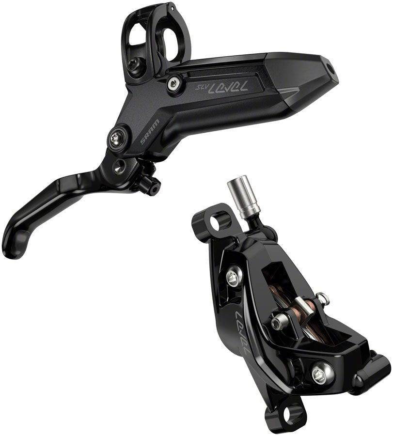 SRAM Level Silver Stealth Disc Brake - 4 Piston - Rear - SRAM