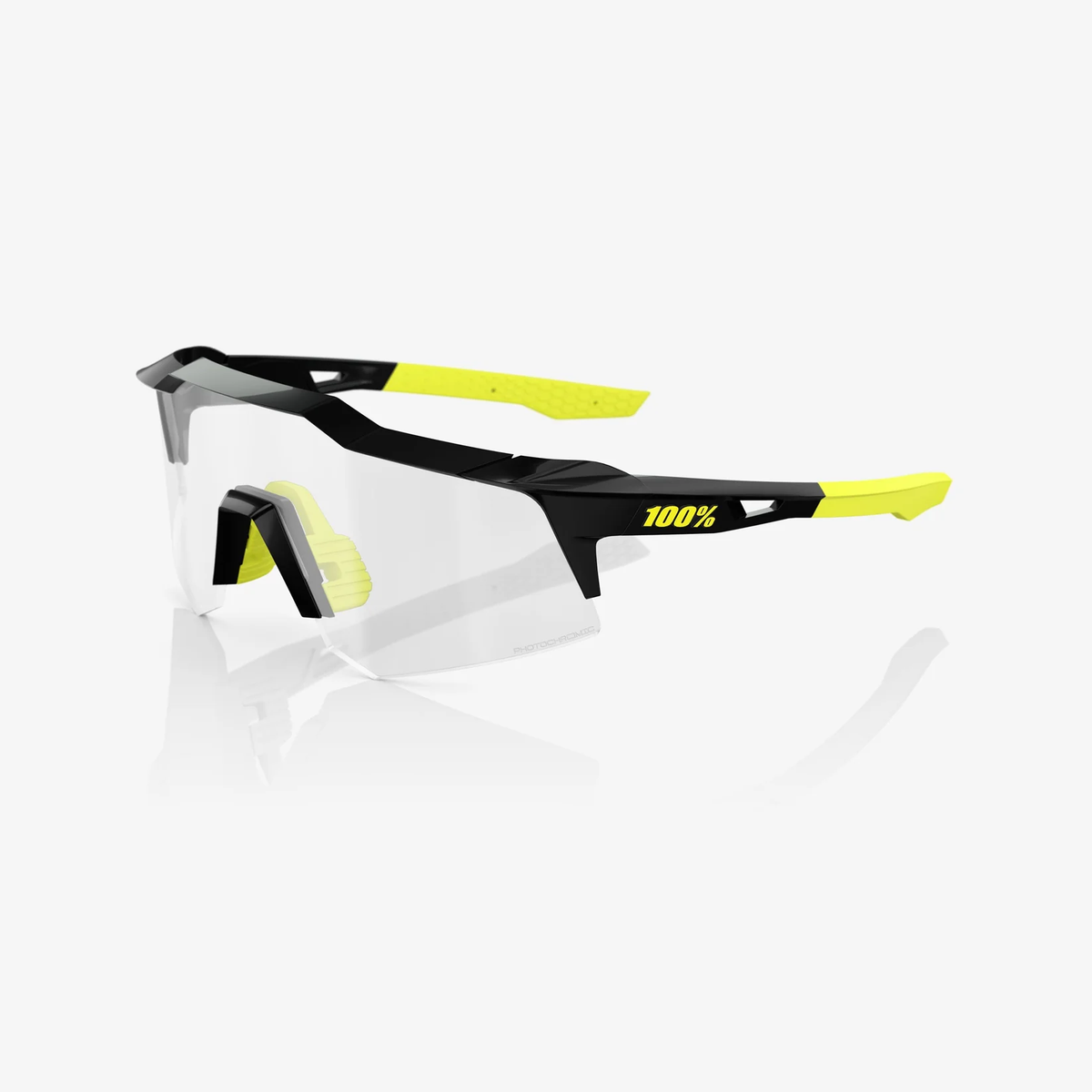 100 Percent SPEEDCRAFT XS - Gloss Black - Photochromic Lens