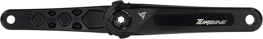 RaceFace Turbine Crankset - 175mm Direct Mount 136mm Spindle CINCH Interface 7050 Aluminum BLK