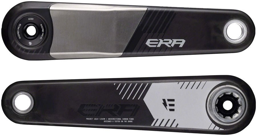 RaceFace ERA-E Ebike Crank Arm Set - 165mm BG4 Spindle Interface Carbon BLK