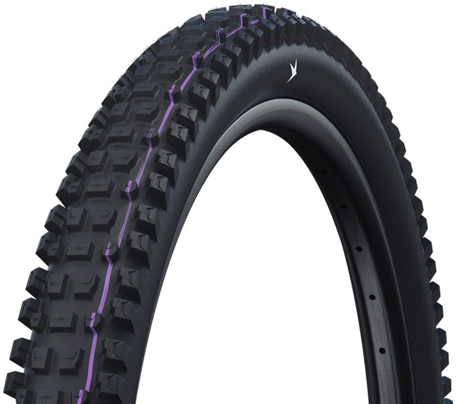 Schwalbe Albert Tire - 27.5 x 2.50 Tubeless Folding BLK Evolution Line Trail Pro Addix Soft Radial E-50