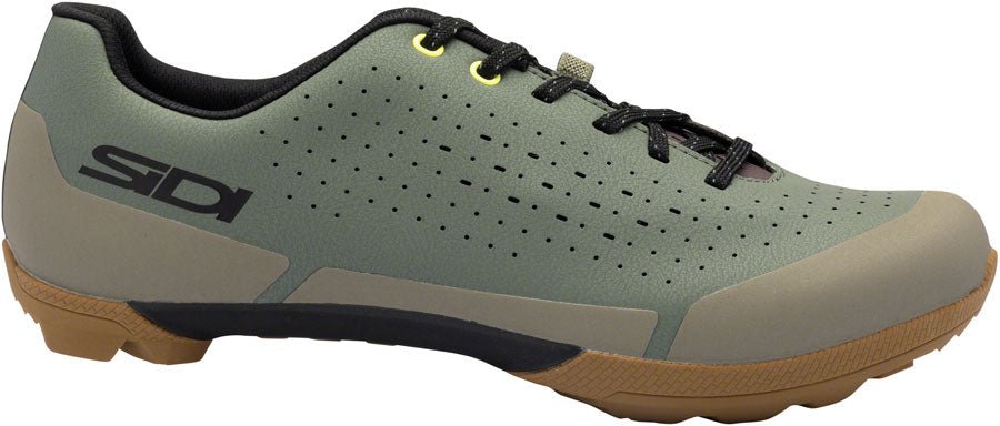 SIDI Asper Laces Gravel Shoes - Men's Military 45.5 Millennium Fit