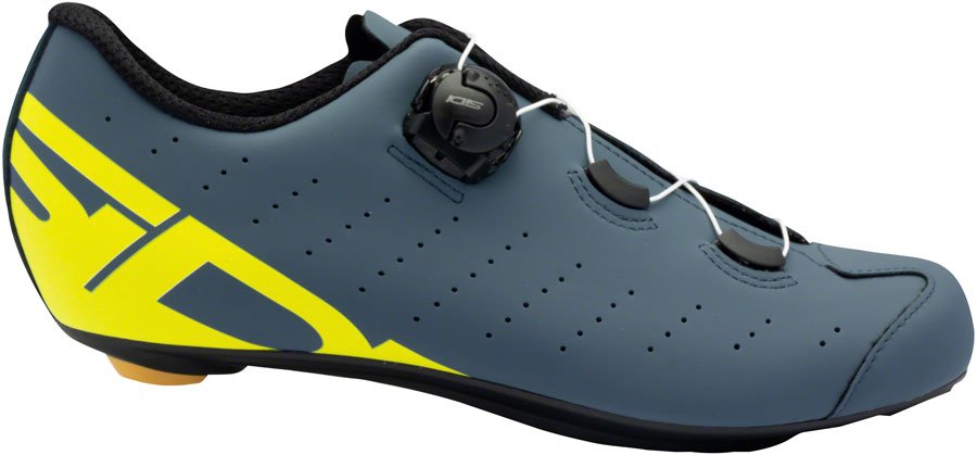 SIDI Fast 2 Road Shoes - Men's Blue/Yellow 46