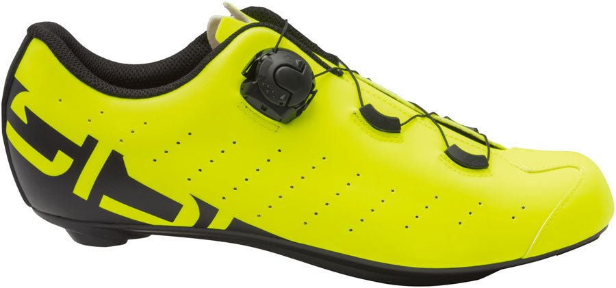 SIDI Fast 2 Road Shoes - Men's Yellow Fluo/Black 47