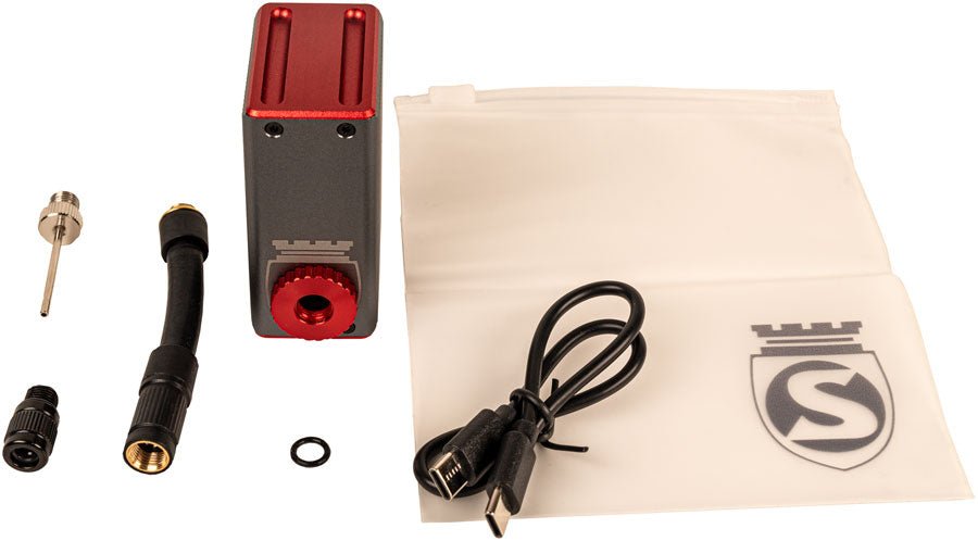 Silca Elettrico MICRO Electric Bike Inflator USB-C Hookless Safe 72 PSI