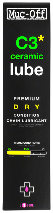 Muc-Off - C3 Dry Ceramic Chain Lube - 50ml, Drip
