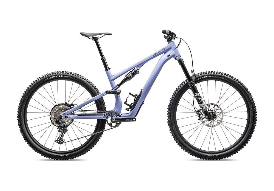 2025 Specialized Stumpjumper 15 Comp Alloy Bike Satin Powder Indigo / Smoke S2