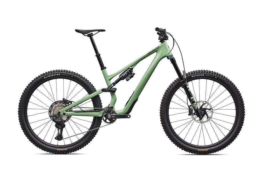 2026 Specialized Stumpjumper 15 Expert Di2 Bike Gloss Pistachio / Dark Moss Green S1