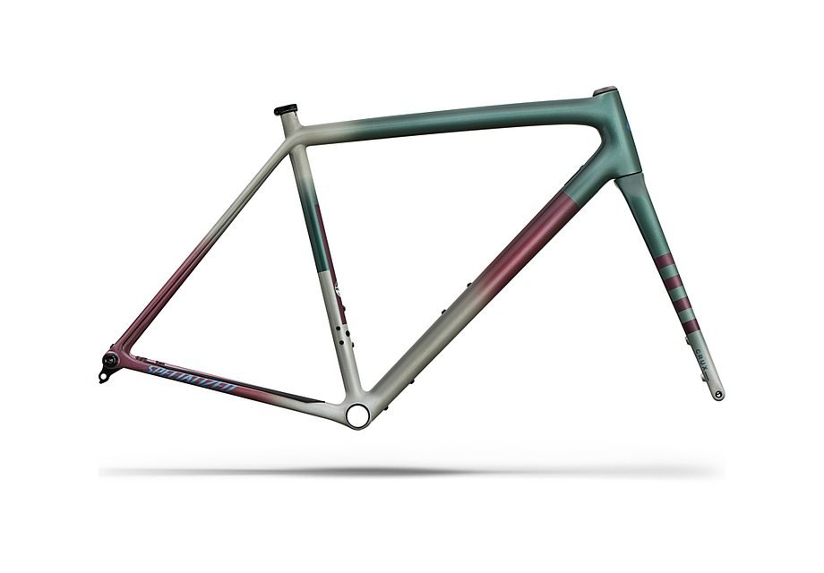 Specialized Crux 10R Frmset Dolomite/Fjord Metallic/Quartz Metallic/Glacial Metallic 49