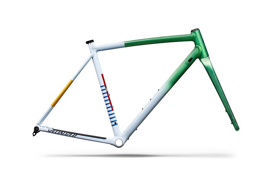 Specialized Crux Ds-Works Frmset Oasis Tint Flake Silver Morning Mist/Purple Haze 61