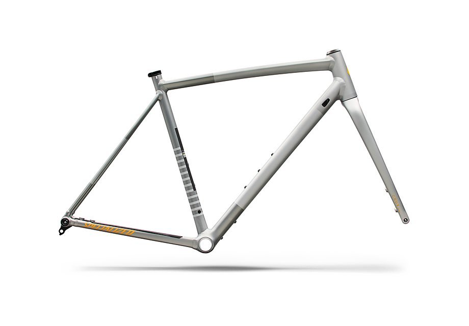 Specialized Crux Ds-Works Frmset Shadow Silver/California Sunshine 61