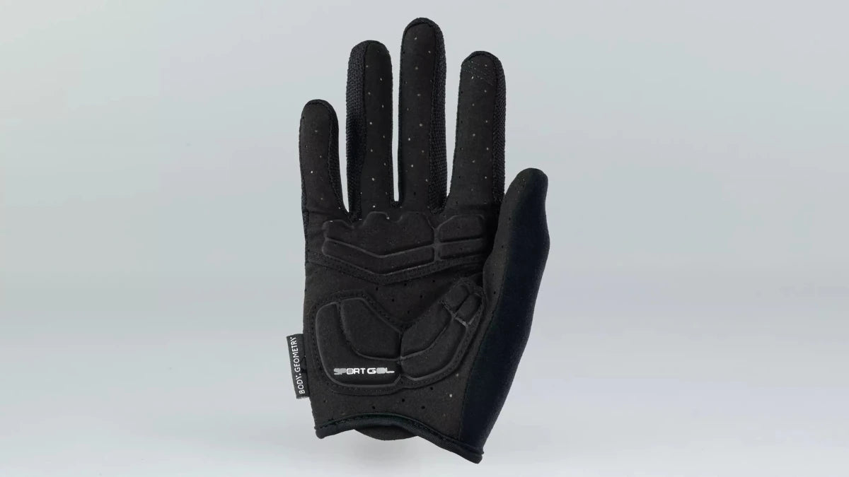 Specialized Body Geometry Sport Gel Long Finger Women's Cycling Gloves Black