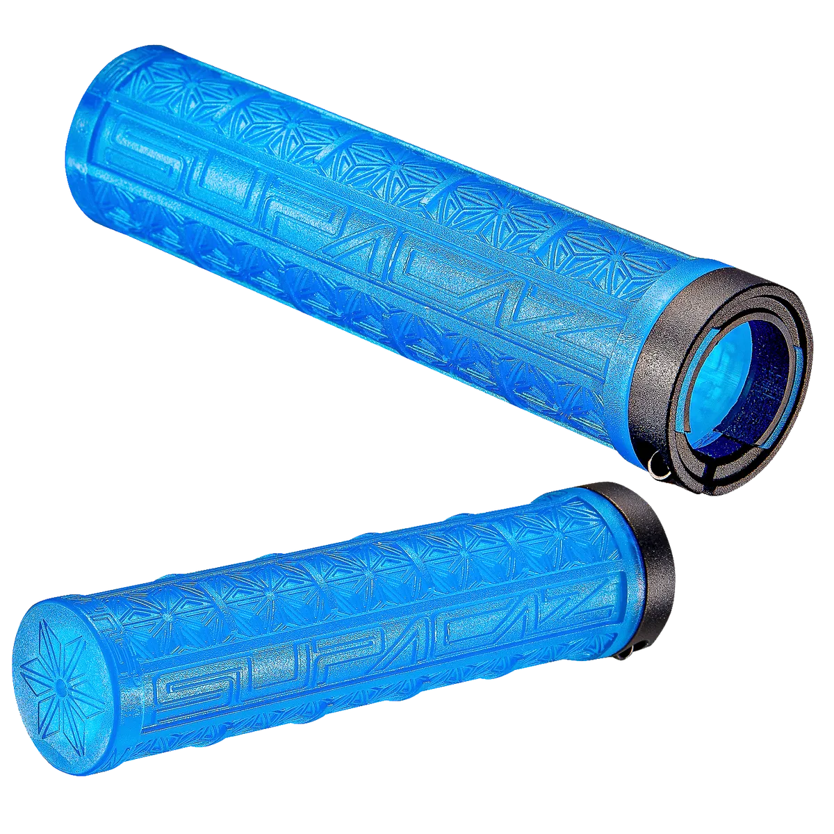 Supacaz Grizips Grip - Neon Blue / One Size