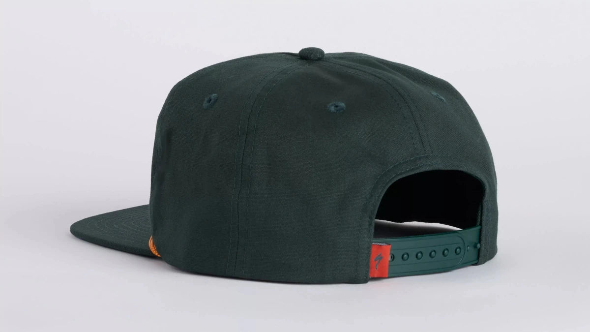 Specialized Eyes Graphic 5 Panel Cord Hat Forest Green OSFA Cap