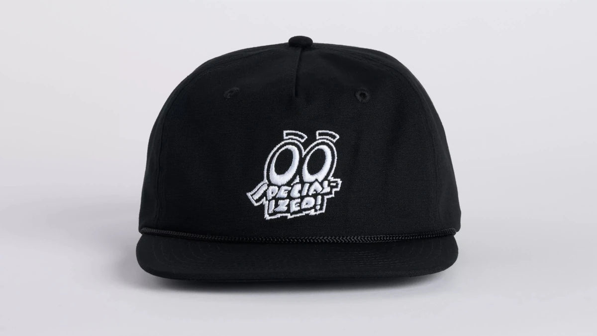 Specialized Eyes Graphic 5-Panel Cord Hat Black Snapback Cap