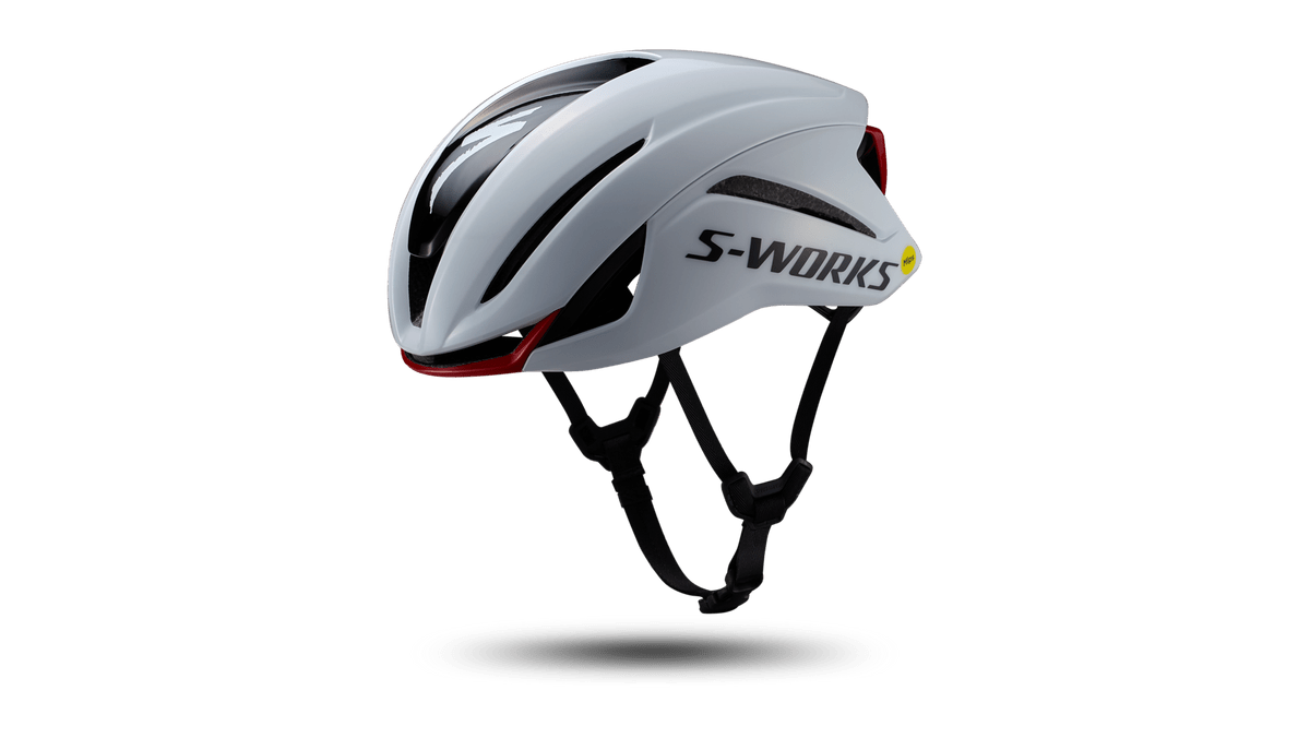 S-Works Evade 4 - White/Red / S