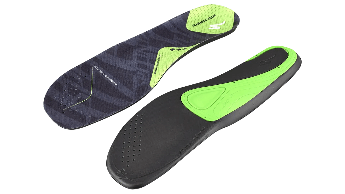 Body Geometry SL Insoles Gen 2 - Green +++ (High Arch Support) / 36-37