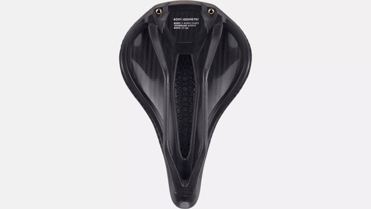 Specialized S-Works Power Saddle with Mirror 143mm Carbon Rails