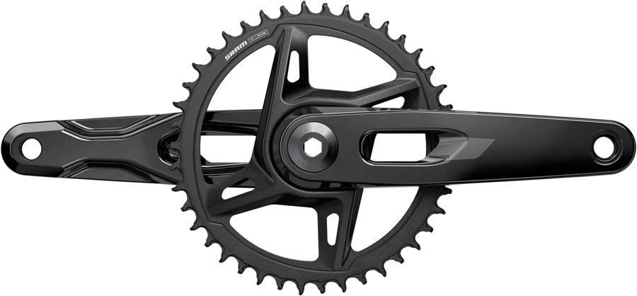 SRAM Rival 1x XPLR Wide Crankset - 165mm 12/13-Speed 42t 8-Bolt Direct Mount DUB Spindle BLK E1