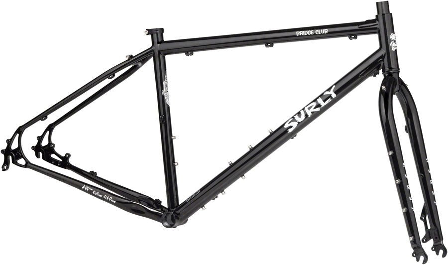 Surly Bridge Club Frameset - 27.5" Steel Trevor's Closet Black X-Large